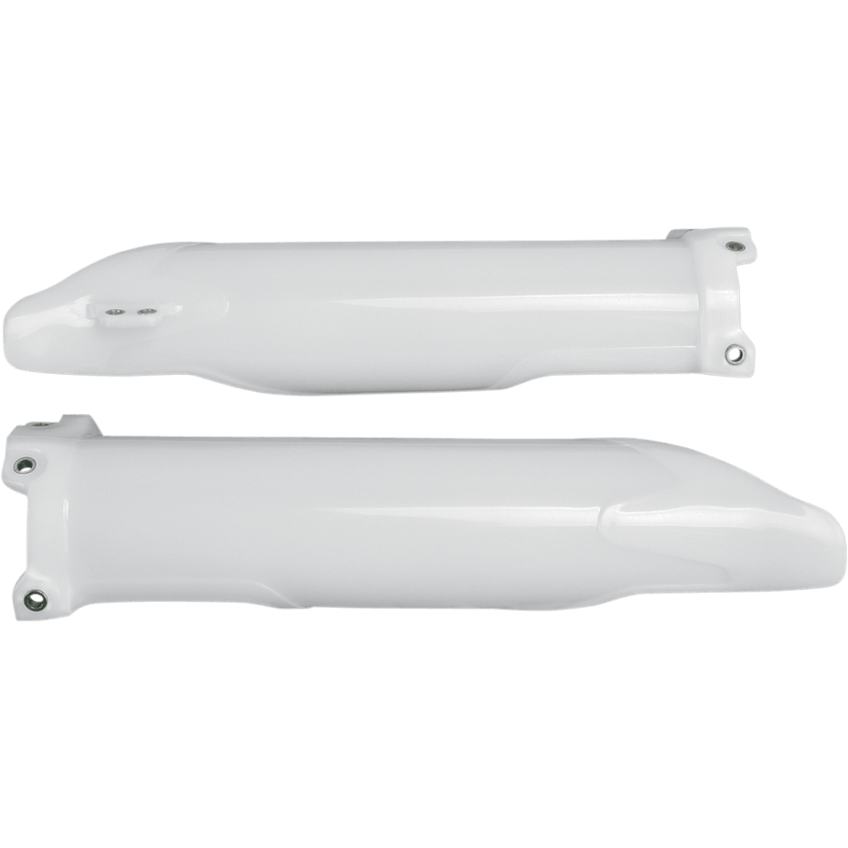 UFO Fork Tube Protectors White