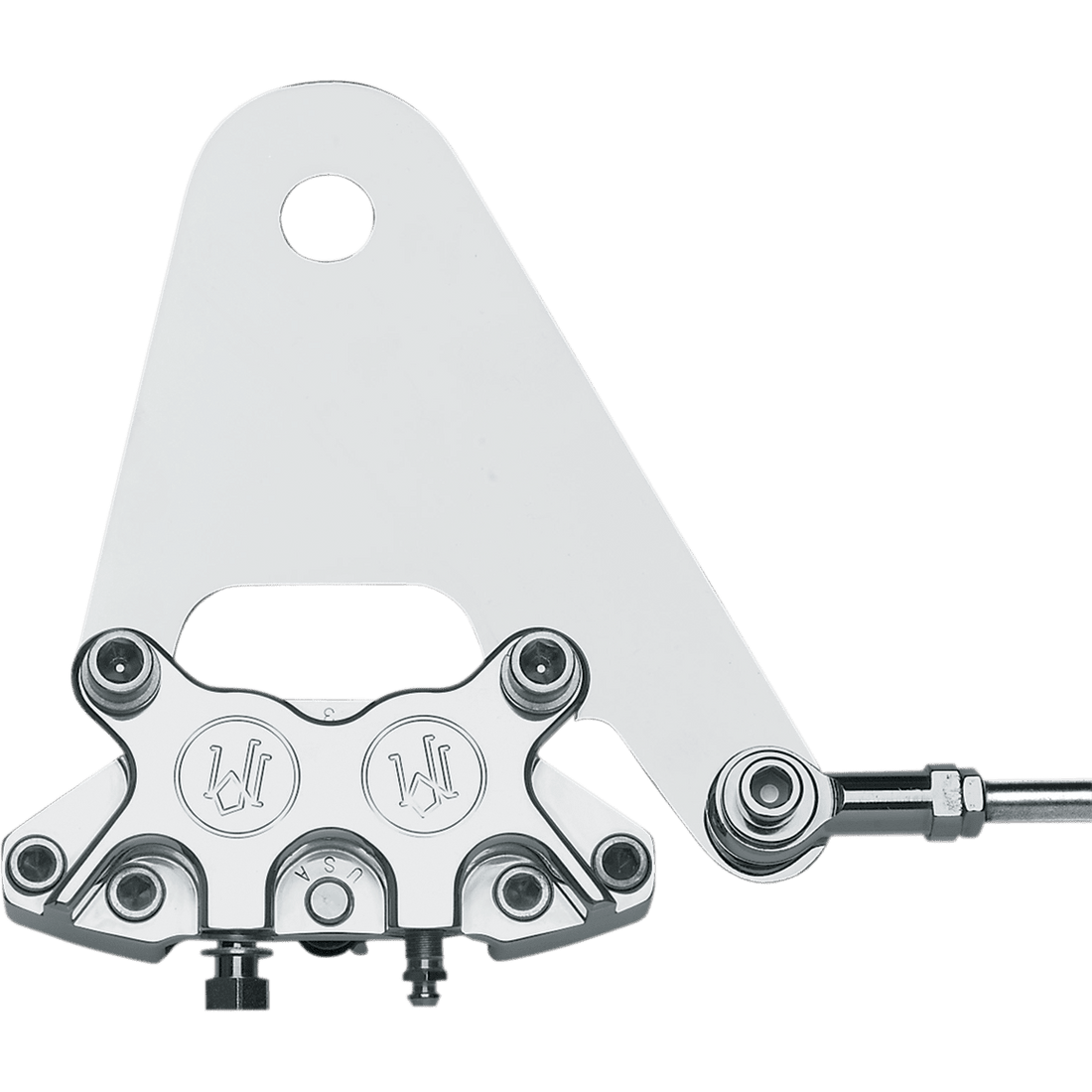 PERFORMANCE MACHINE PM Caliper Rear Polished Rigid Frame 11.5" 12720052P