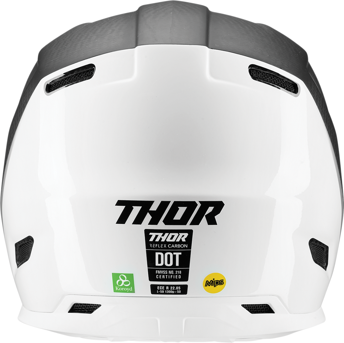 THOR Reflex Helmet Polar Carbon/White MIPS® XS