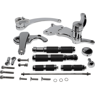 ACCUTRONIX Forward Control Chrome Diamond FC405SIC