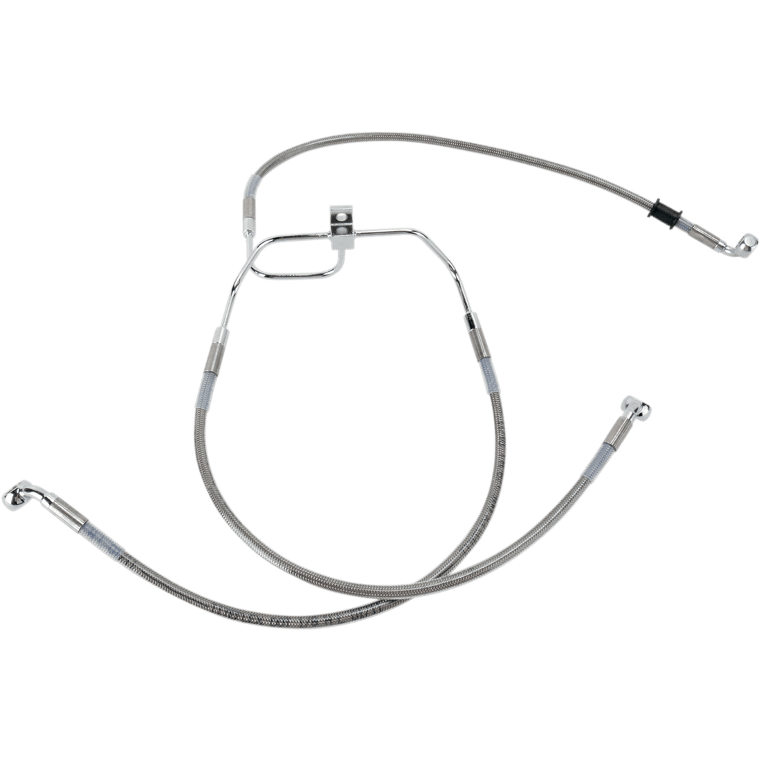 DRAG SPECIALTIES Brake Line Front Lower/Upper Stainless Steel