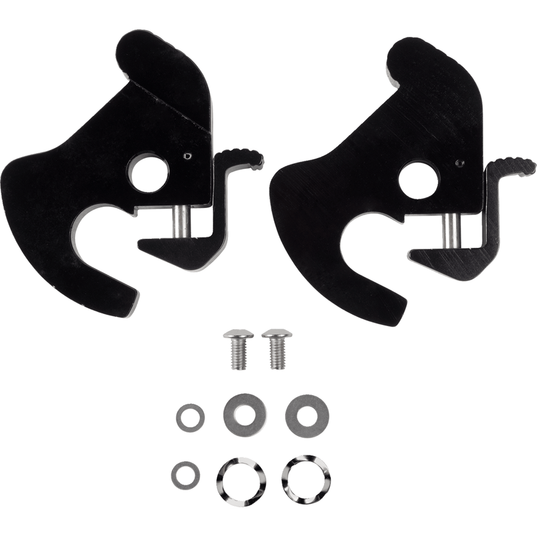 DRAG SPECIALTIES Detachable Latch Kit Black