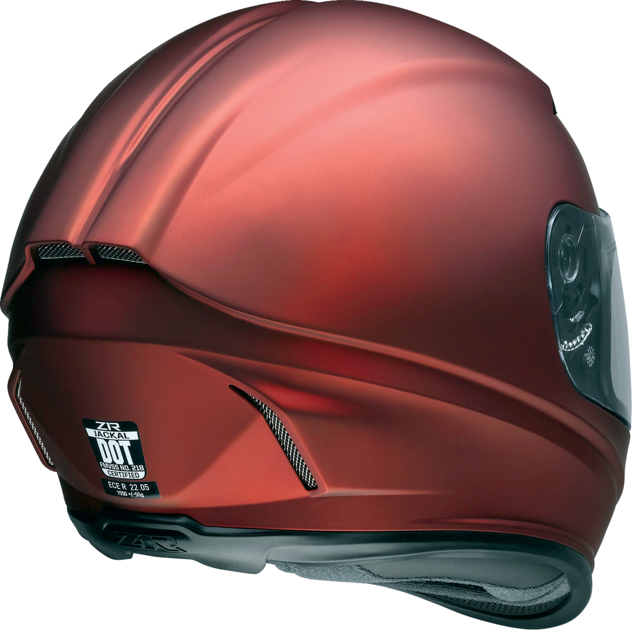 Z1R Jackal Helmet Satin Red Medium