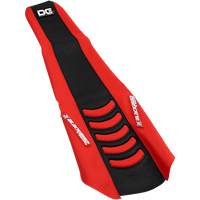 BLACKBIRD RACING Double Grip 3 Seat Cover Black/Red CRF