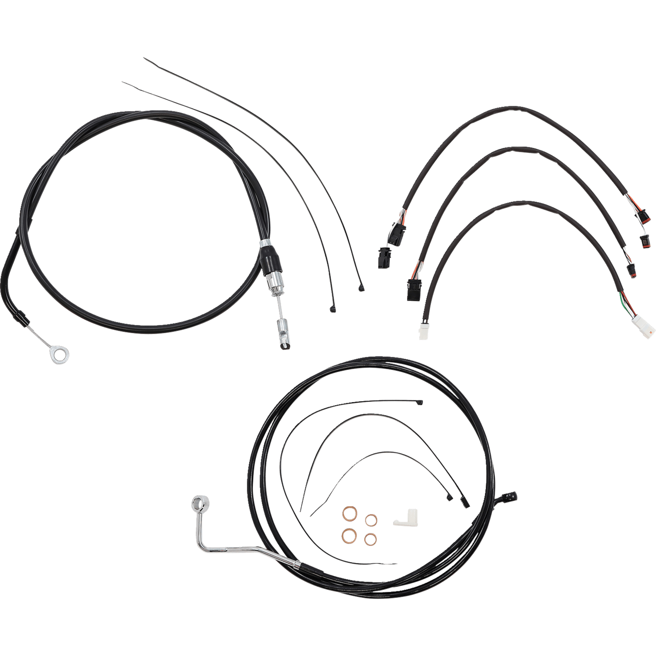 MAGNUM SHIELDING Control Cable Kit XR Black 4861172