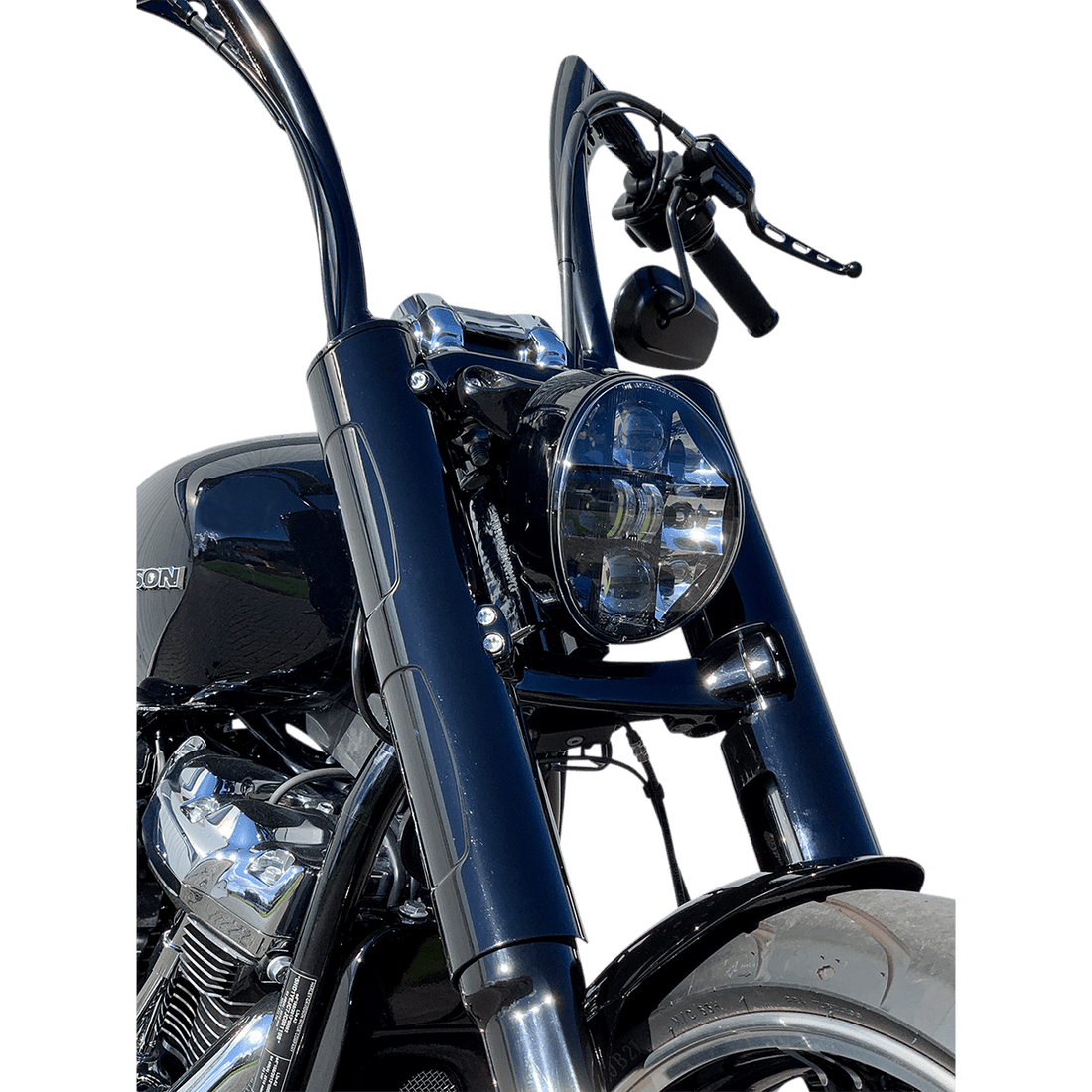 KODLIN USA Fork Cover Black Softail Breakout FXBR/FXBRS K46660