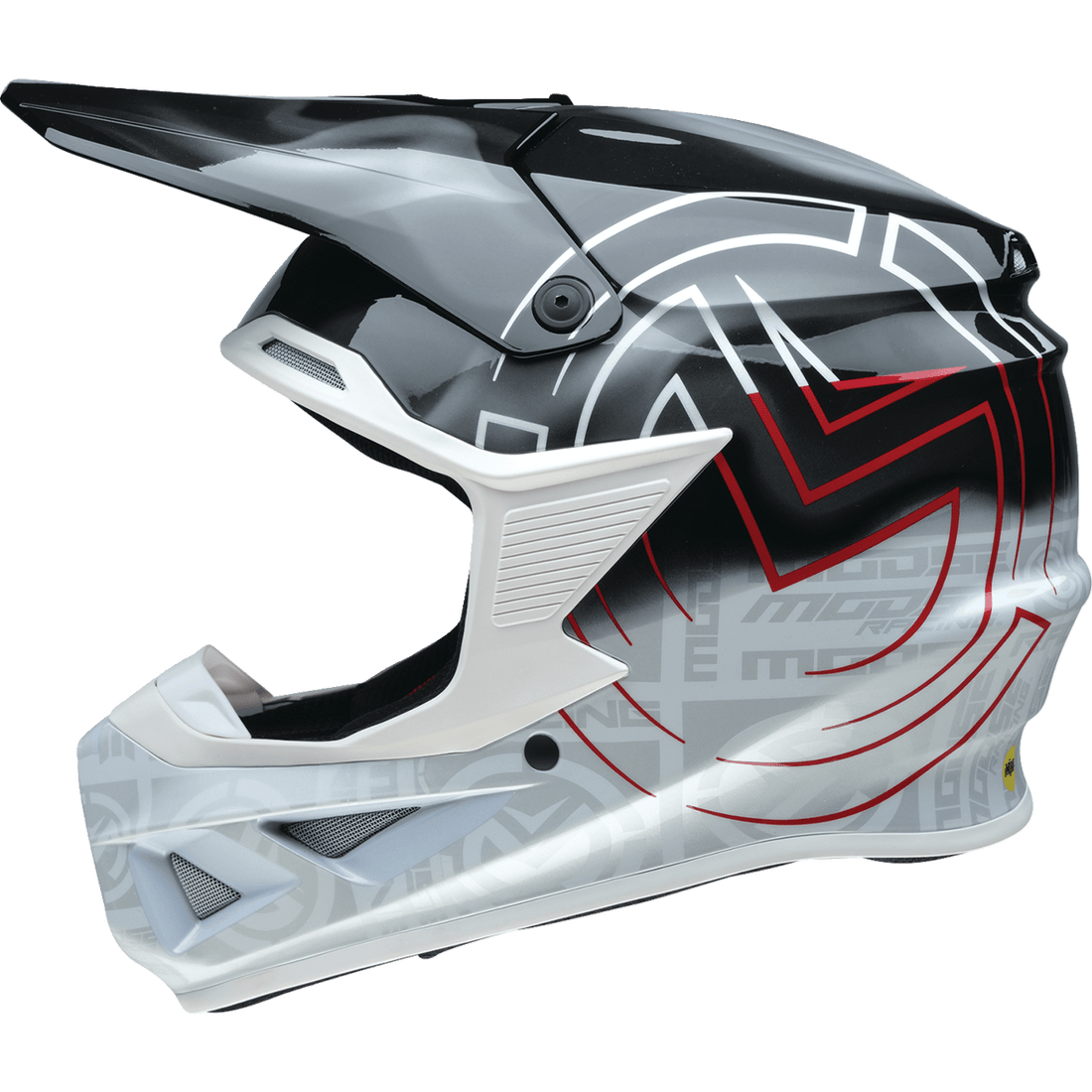 MOOSE RACING F.I. 2.0 Helmet Deceit MIPS® Black/Red XS 01107989