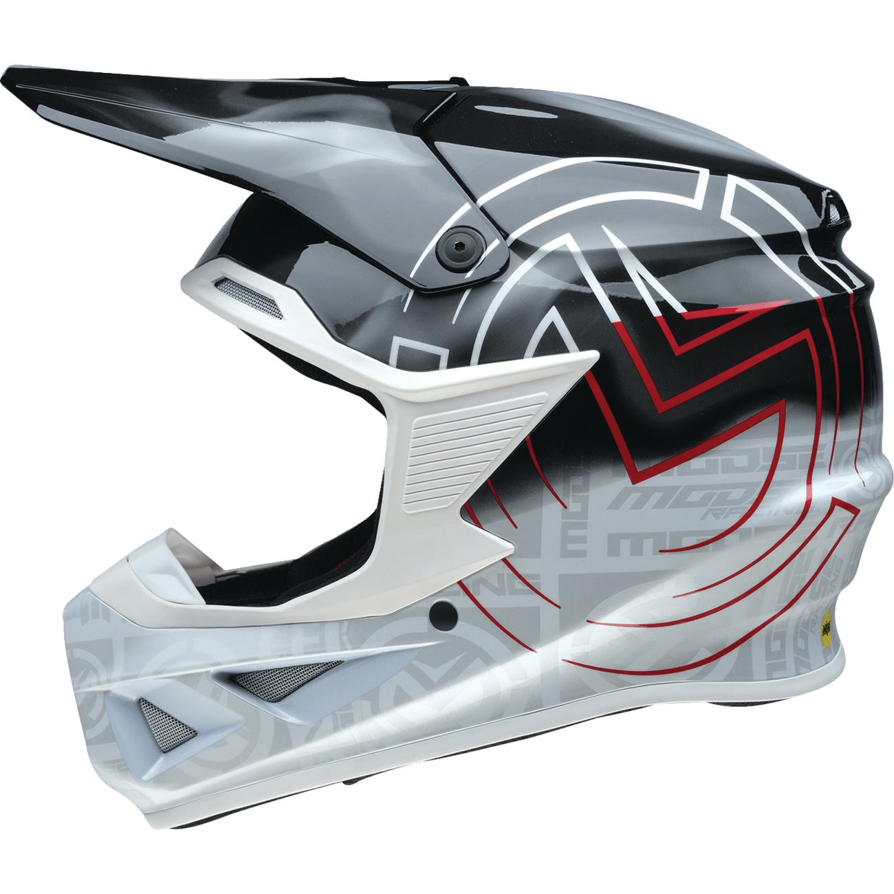 MOOSE RACING F.I. 2.0 Helmet Deceit MIPS® Black/Red XS 01107989