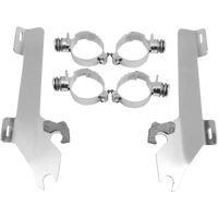 MEMPHIS SHADES Batwing Trigger Lock Mounting Kit Kingpin Polished MEK1927