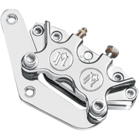 PERFORMANCE MACHINE PM Single Disc Caliper Front Chrome 84-99 12130017CH