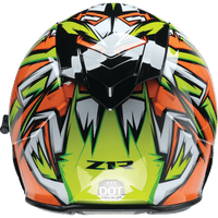 Z1R Warrant Helmet Neuron Orange/Green XS