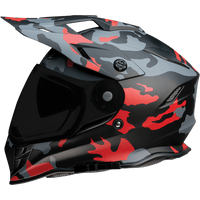 Z1R Range Helmet Camo Red Medium