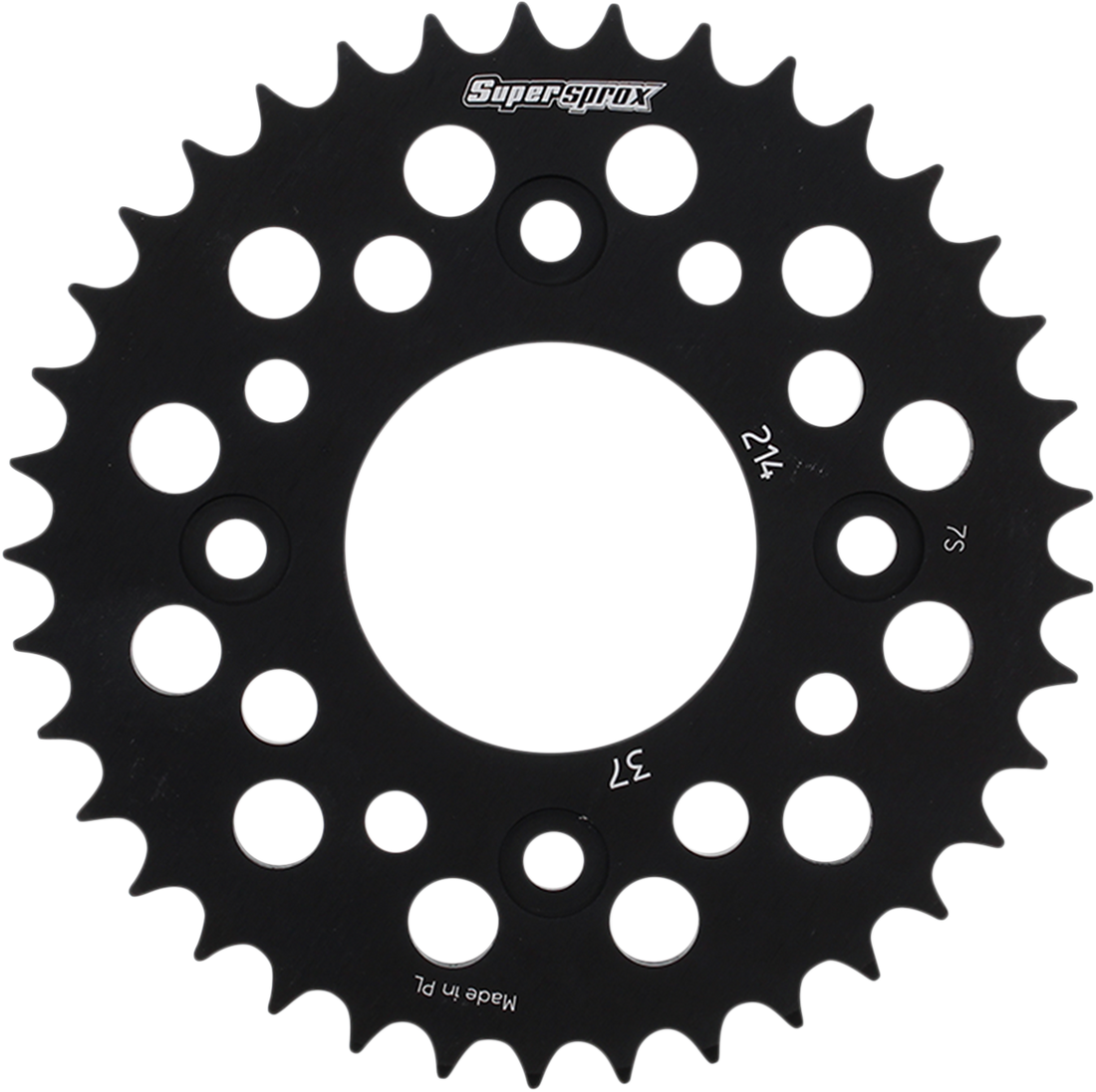 SUPERSPROX Rear Sprocket Black Honda 37 Tooth