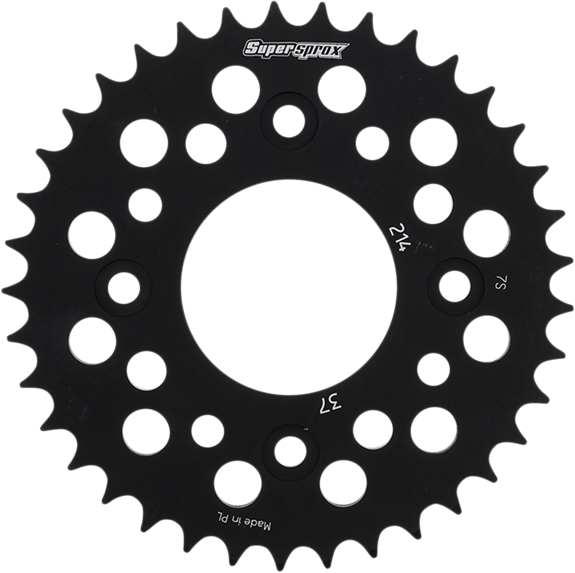 SUPERSPROX Rear Sprocket Black Honda 37 Tooth