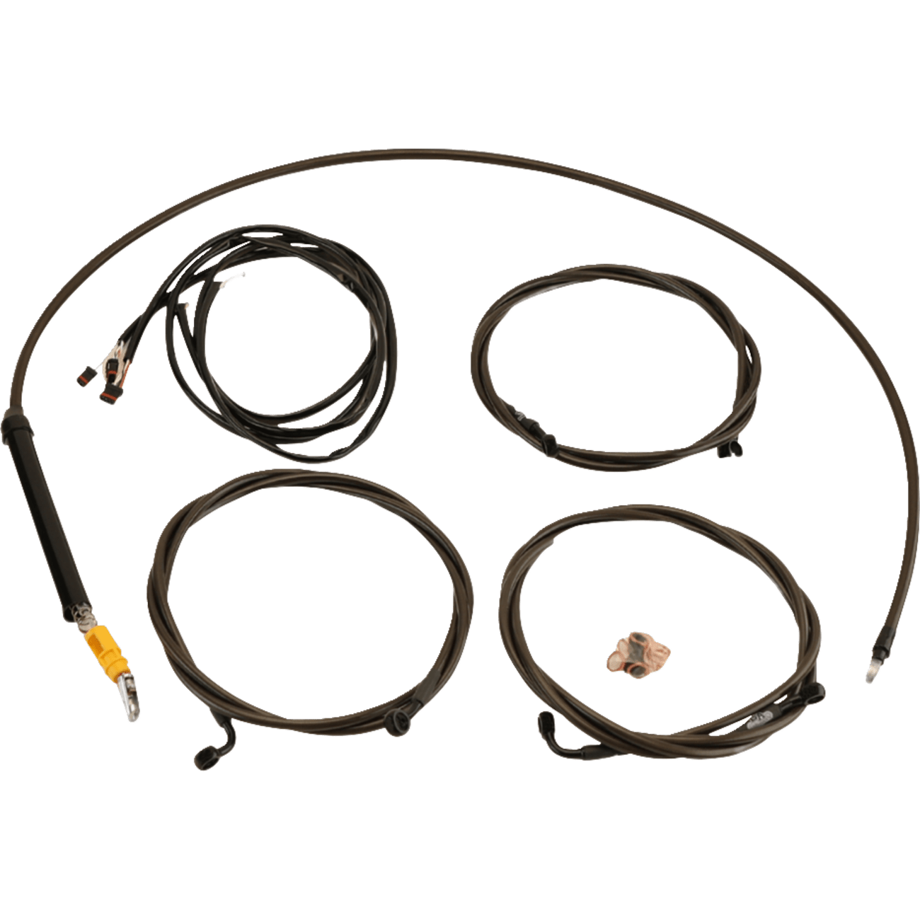 LA CHOPPERS Cable Kit Stock Handlebars Midnight LA8059KT308M