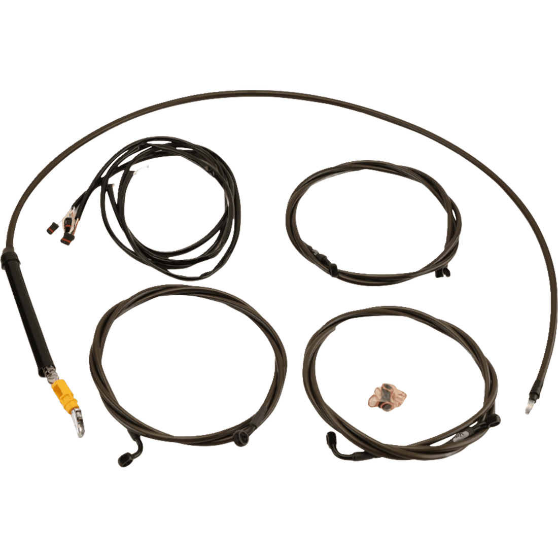 LA CHOPPERS Cable Kit Stock Handlebars Midnight LA8059KT308M