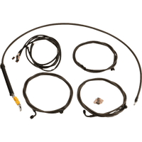 LA CHOPPERS Cable Kit 18" 20" Handlebars Midnight LA8059KT319M