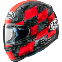 ARAI HELMETS Regent-X Helmet Patch Red Frost Medium 010115835