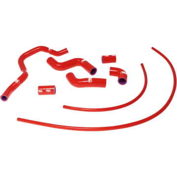 SAMCO SPORT Radiator Hose Kit Red Aprilia APR6RD