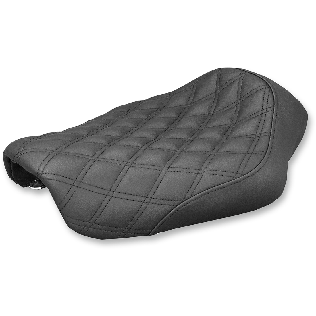 SADDLEMEN Renegade Solo Seat Lattice Stitched Black Dyna '04-'05 80404002LS