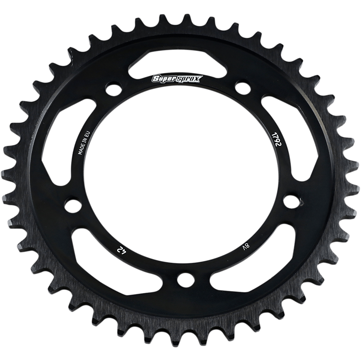 SUPERSPROX Edge Rear Sprocket Black 42 Tooth