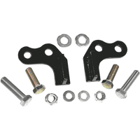 BURLY BRAND Rear Lowering Kit Black Lowers 1" '04 XL B28261