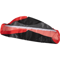 FLU DESIGNS INC. Pro Rib Seat Cover Black/Red/Black CRF '21-'23