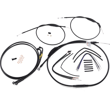 BURLY BRAND Control Kit 12" Ape Hanger Handlebars B301202