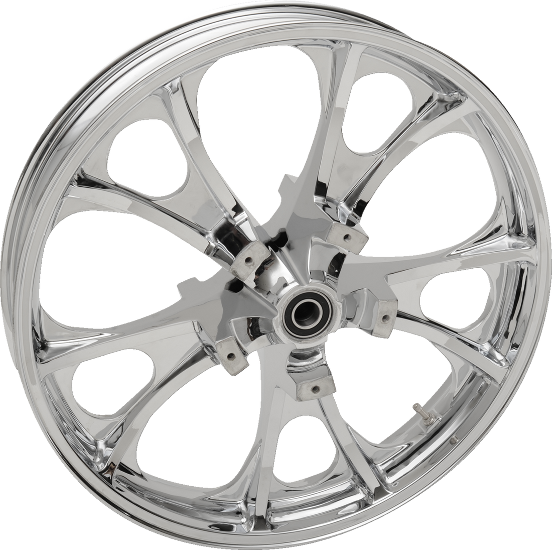 COASTAL MOTO Wheel Largo Front Dual Disc/without ABS Chrome 21x3.5 '00-'07 FL