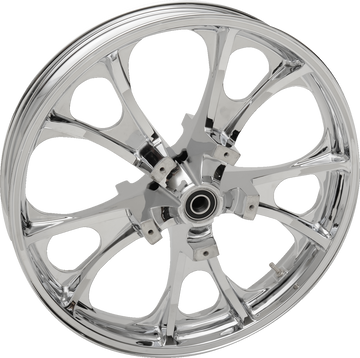 COASTAL MOTO Wheel Largo Front Dual Disc/without ABS Chrome 21x3.5 '00-'07 FL