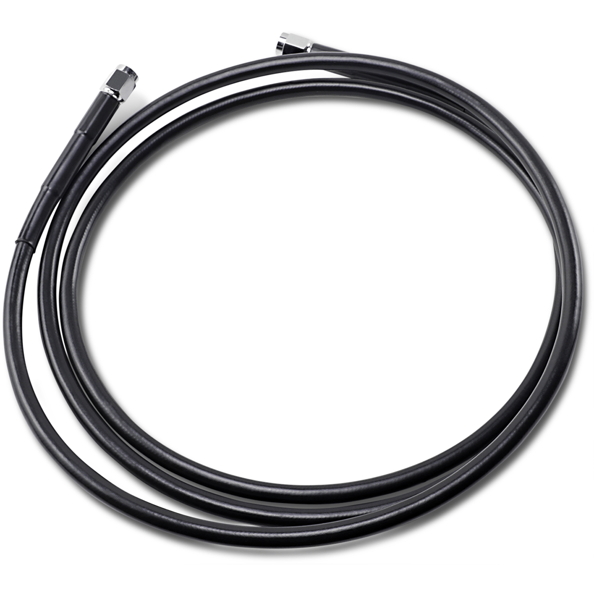 DRAG SPECIALTIES Universal Brake Line Black 74"