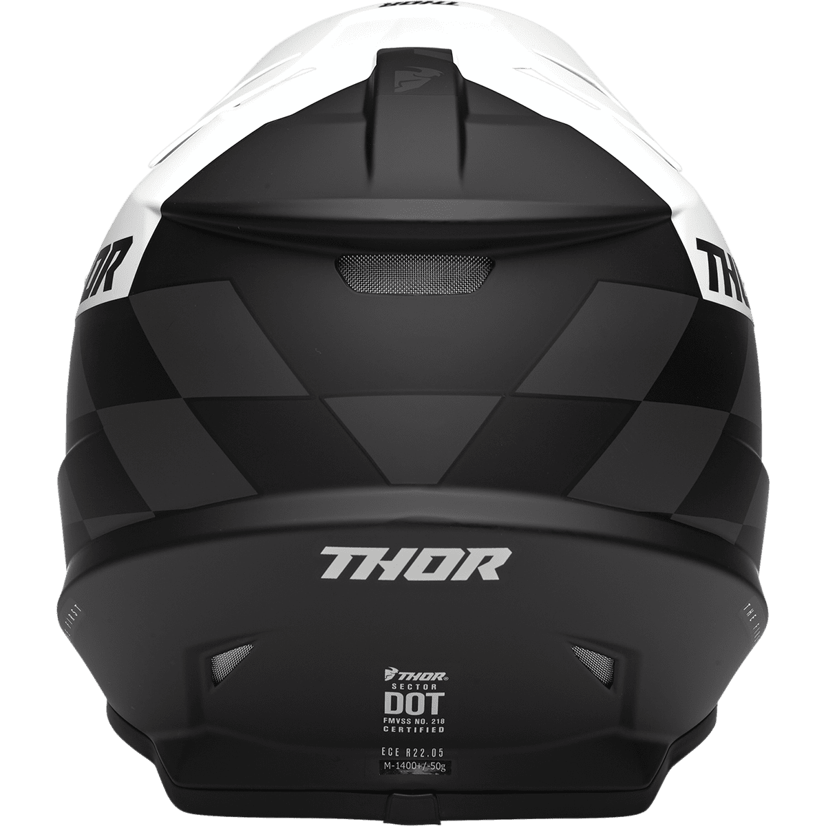 THOR Sector Helmet Birdrock Black/White XS