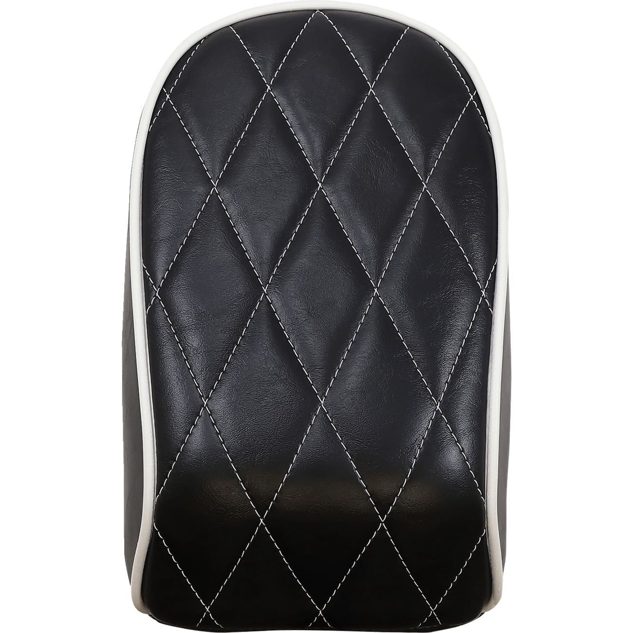 LE PERA Bare Bones Pillion Pad White Diamond Black FL/FX '18-'23 LYR007PDMWTP