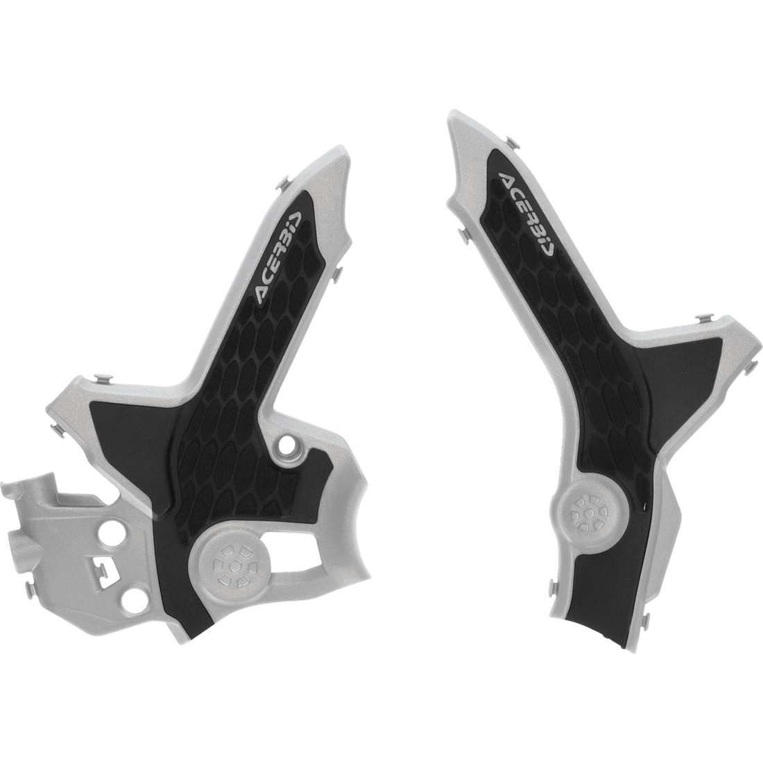 ACERBIS X-Grip Frame Guards Gray/Black CRF300