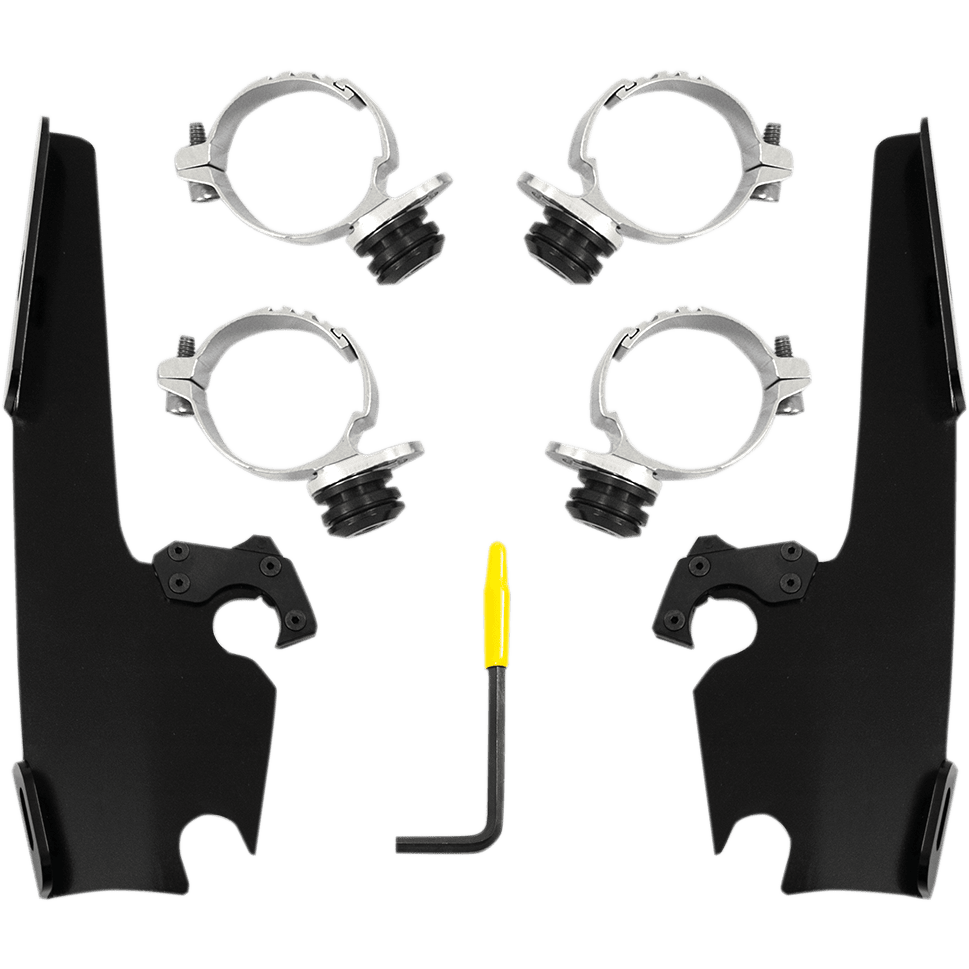 MEMPHIS SHADES Fats/Slim Mounting Kit Black FXDL MEB2013