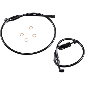 MAGNUM SHIELDING Brake Line Kit XR Black SBB132531