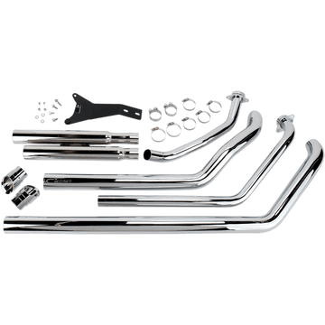 COBRA Streetrod Slashdown Exhaust 3918