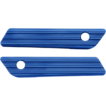 ARLEN NESS Saddlebag Latch Covers Blue 03604