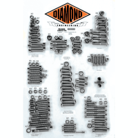 DIAMOND ENGINEERING Fastener Kit Custom/Transformation OEM Softail DE6009HP