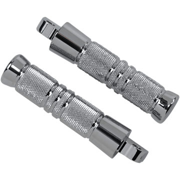 ACCUTRONIX Knurled Footpegs Male Mount RP111KGC