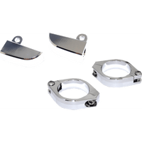 HIGHSIDER Turn Signal Mount with 42-43 mm Clamp Chrome