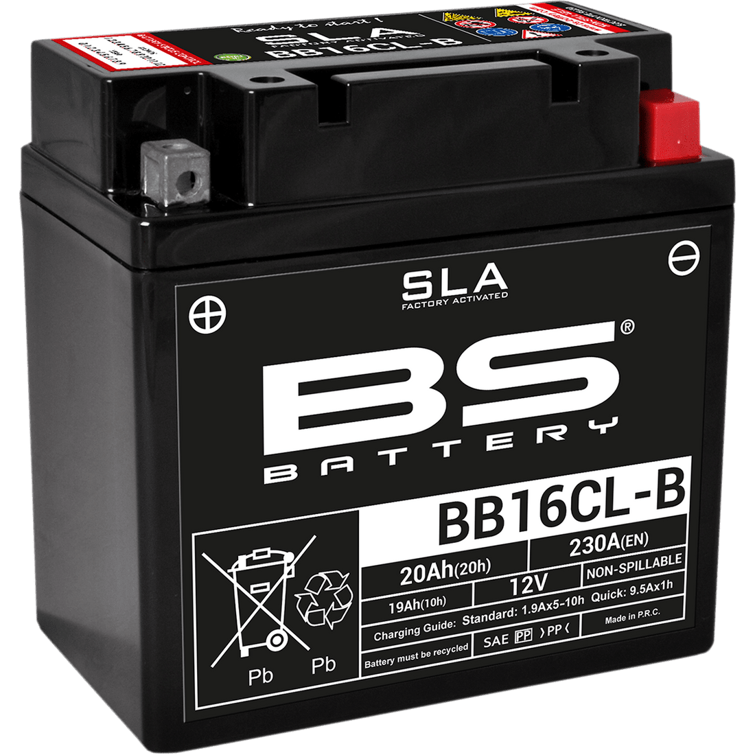 BS BATTERY Battery BB16CL-B 300771