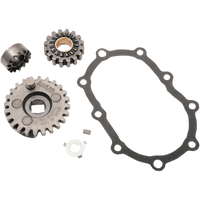 BAKER DRIVETRAIN Kicker Gear Set Big Twin 4-Speed 14064A