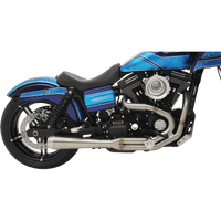 BASSANI XHAUST Road Rage 3 Exhaust Stainless '91-'17 Dyna 1D1SS