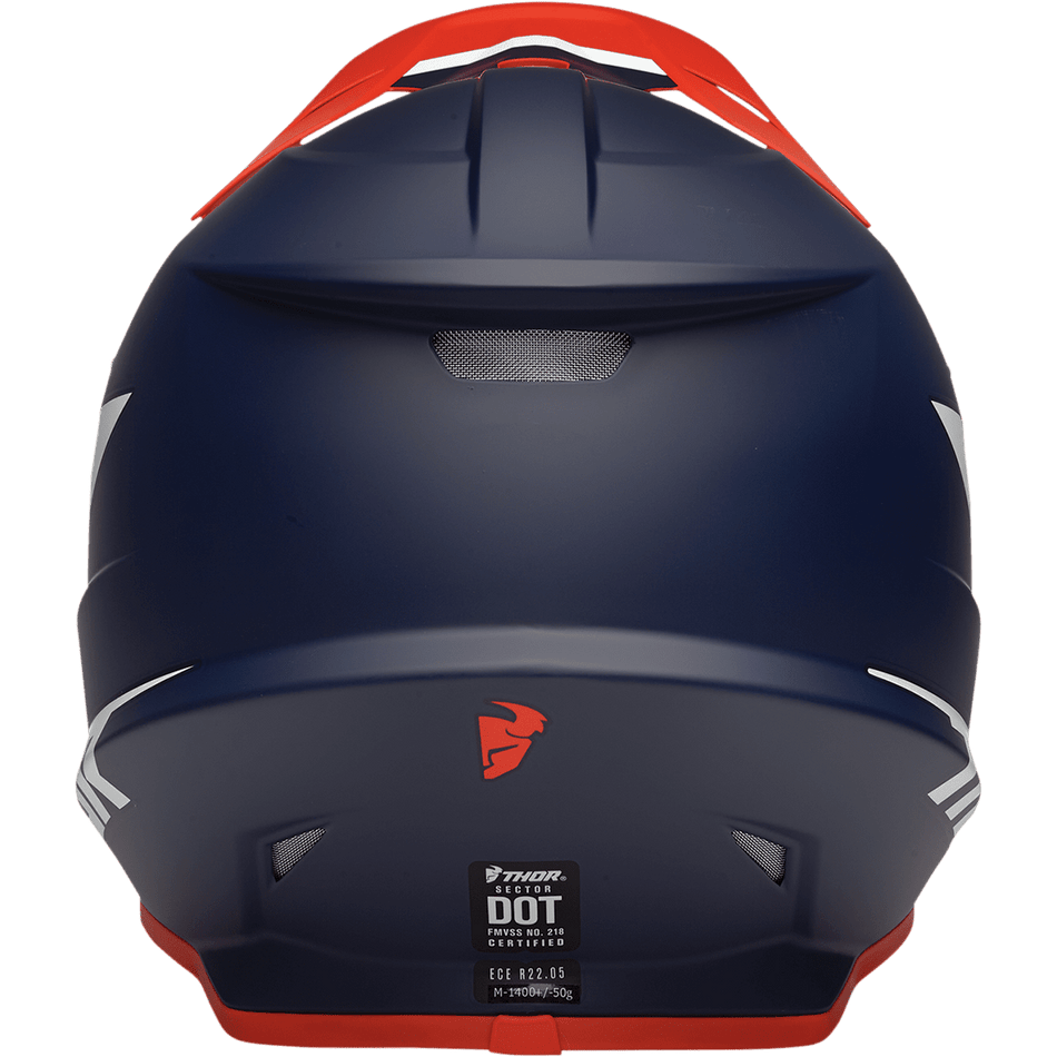 THOR Sector Helmet Chev Red/Navy Large