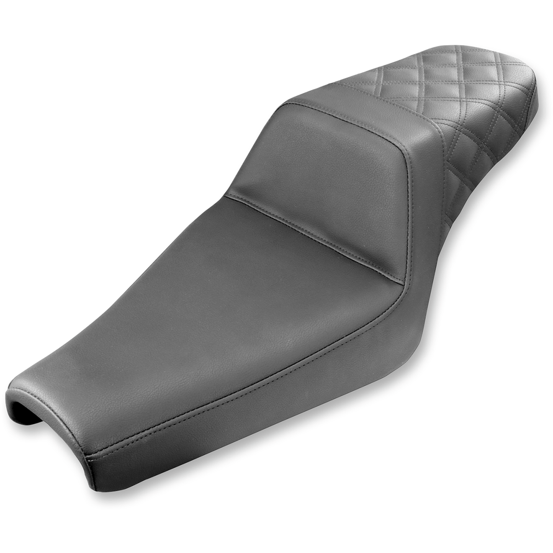 SADDLEMEN Step-Up Seat Rear Lattice Stitch Black XL 80711173