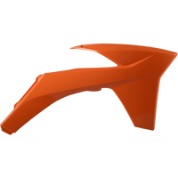 POLISPORT Radiator Cover Orange KTM