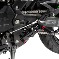 HOT BODIES MGP Rearset Black Kawasaki 518012500