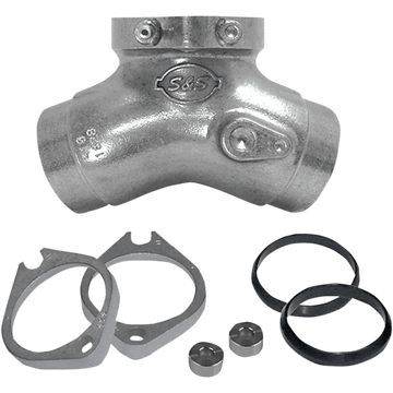 S&S CYCLE Manifold Conversion Kit 80" Evolution Big Twin 1601658