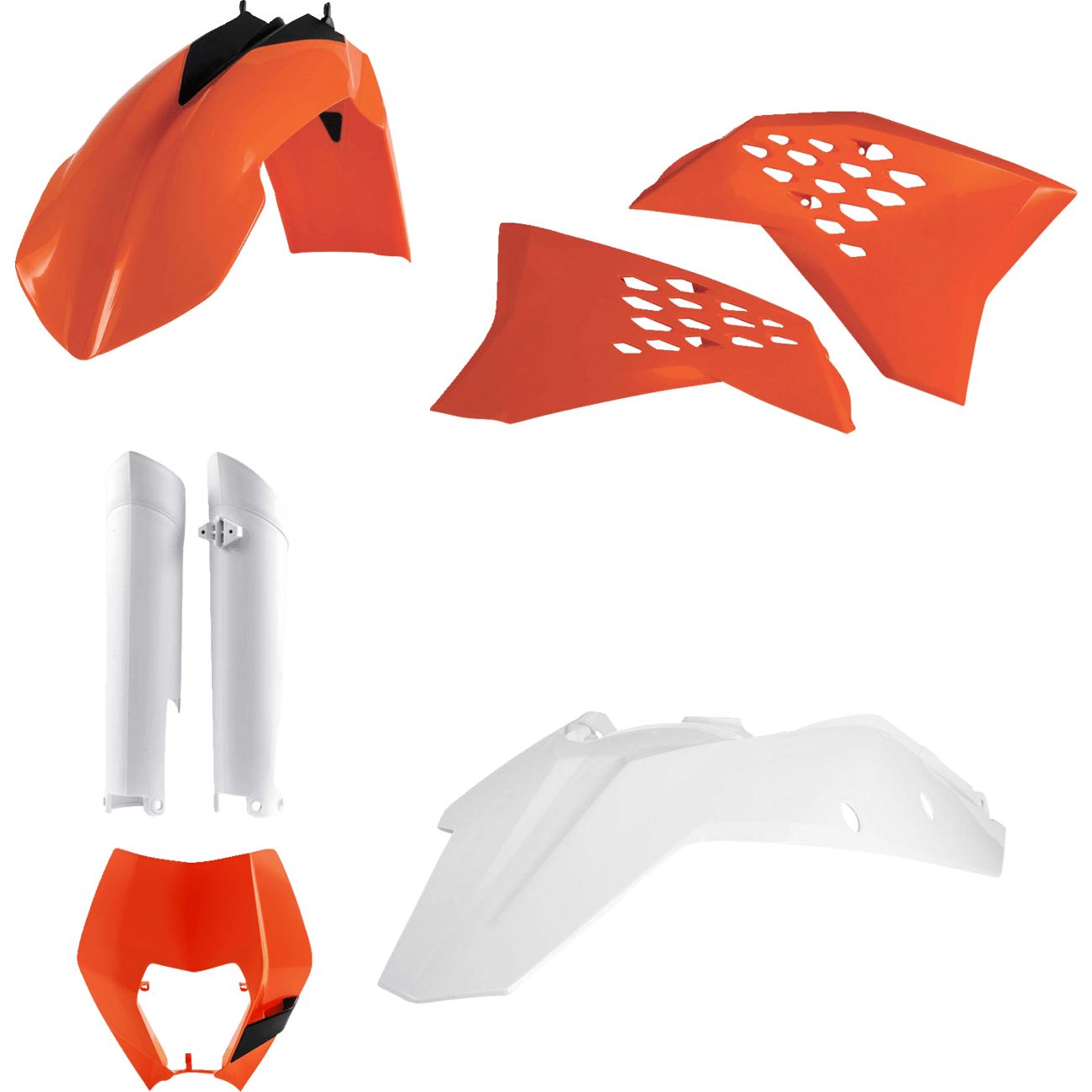 ACERBIS Full Replacement Body Kit OEM Orange/White/Black 2205290145